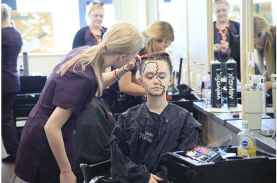 Telford College hairdressing students turn on the style